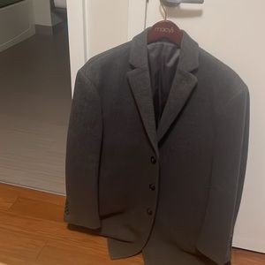 Calvin Klein grey mens topcoat